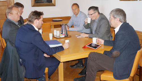 160425 Rundt bordet med ordførerne i Karmøy, Haugesund og Bømlo