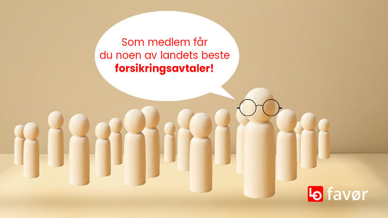 LOfavør - noen av landets beste forsikringsavtaler.