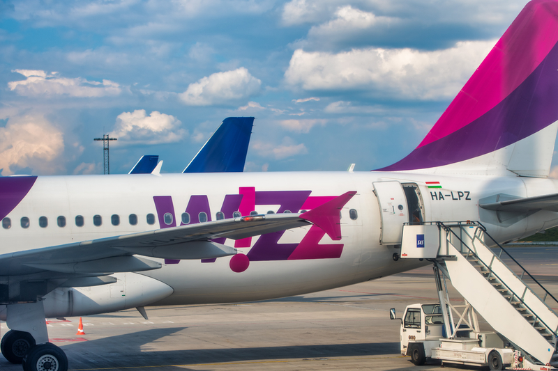 Sjømannsforbundet bruker ikke Wizz Air - bilde av fly fra Wizz Air
