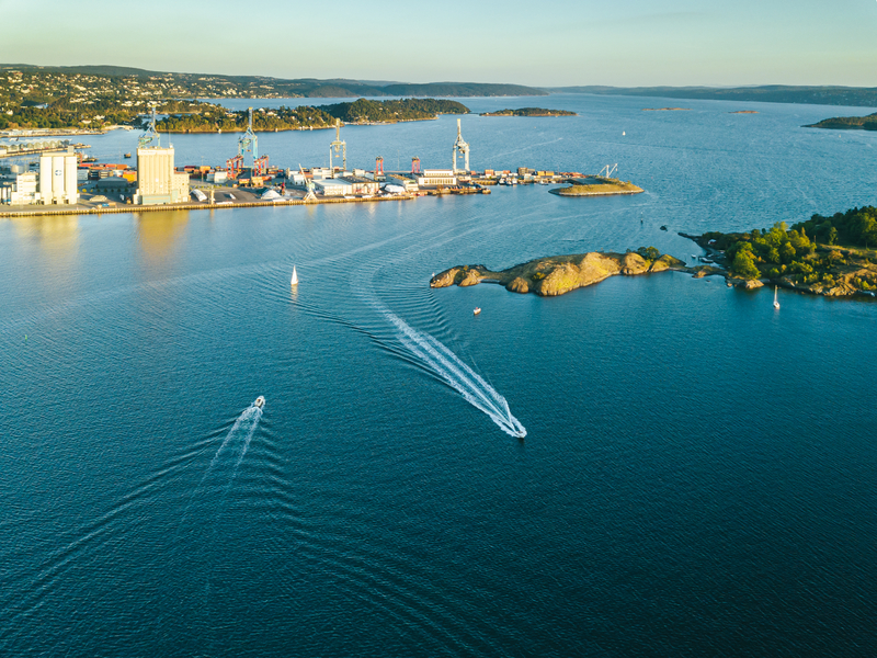 Bilde av Sjursøya i Oslo havn