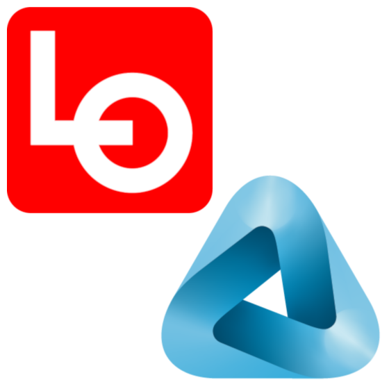 LOs og NHOs logoer