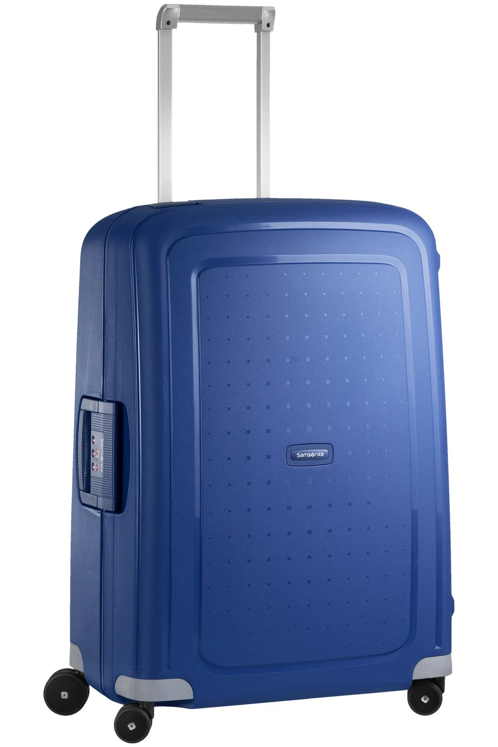 240603 Samsonite S`Cure Hard Mellomstor Koffert med 4 hjul, 69 cm, mørkeblå