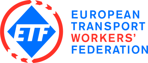 Logo for den Europeiske Transportarbeiderføderasjonen (ETF)
