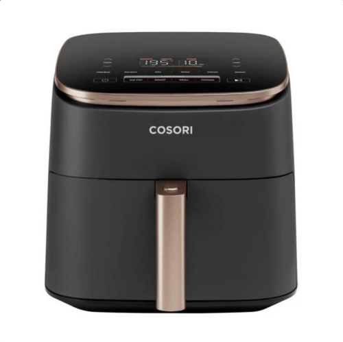 Cosori Turbo Blaze Airfryer 6L, mørk grå/rosegull